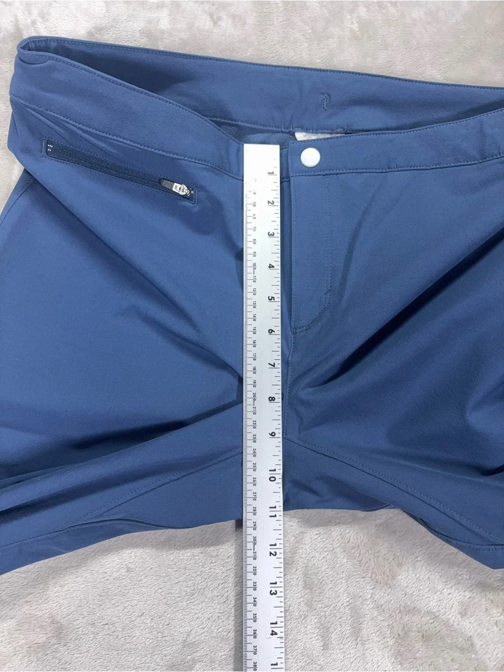 The North Face Blue Flare Pants Women 12 Stretch Zip Pocket Y2K - Picture 9 of 14